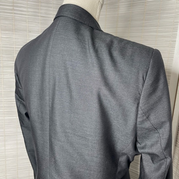Dolce & Gabbana Classic Blazer Size M Gray Double Button - Picture 7 of 15
